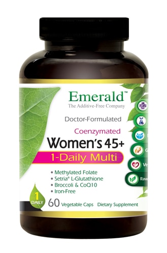 Emerald Labs 1 Daily Women's 45 plus Multi -- 60 Vegetable Capsules
