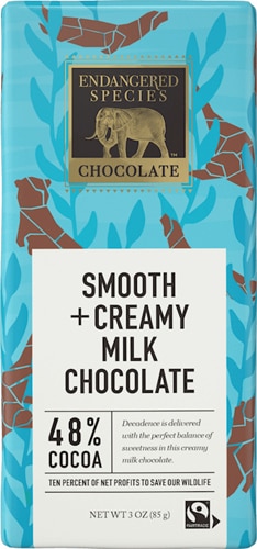 Endangered Species Chocolate Bar Milk Chocolate