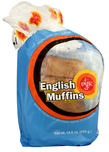 Ener-G English Muffins Gluten Free -- 14.8 oz