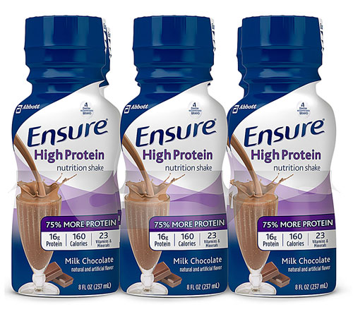 Ensure High Protein Nutrition Shake Milk Chocolate -- 8 fl oz Each