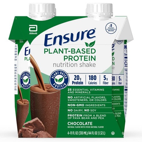 Ensure Plant-Based Protein Nutrition Shake Chocolate