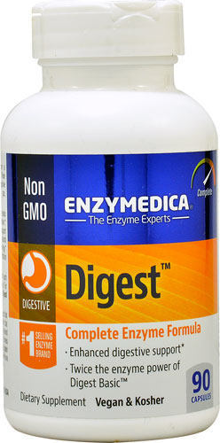 Enzymedica Digest™ Complete Enzyme Formula -- 90 Capsules