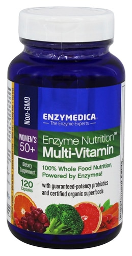 Enzymedica Enzyme Nutrition™ Multi-Vitamin Women's 50 + -- 120 Capsules