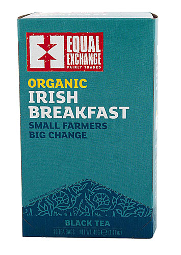 Equal Exchange Organic Irish Breakfast Black Tea -- 20 Tea Bags