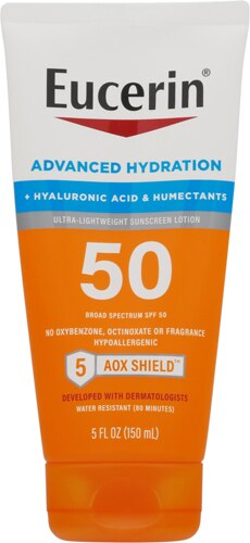Eucerin Sun Advanced Hydration SPF 50 Lotion