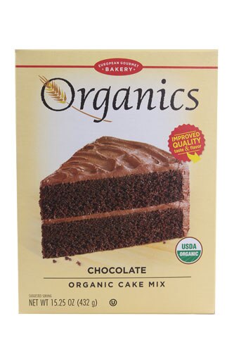 European Gourmet Bakery Organics Cake Mix Chocolate