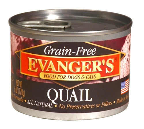Evanger's Complements Dog + Cat Wet Food Mix-In Grain-Free Quail