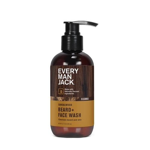 Every Man Jack Beard + Face Wash - Sandalwood