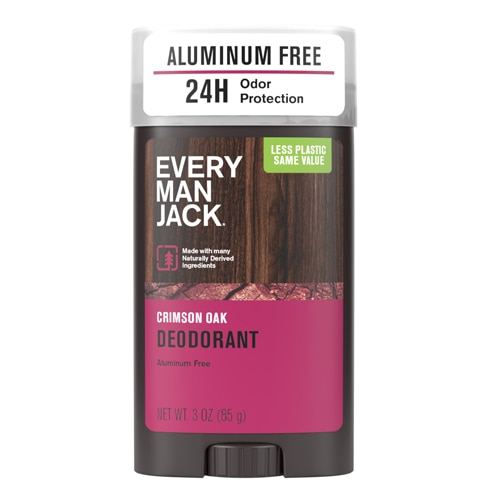 Every Man Jack Deodorant Aluminum Free - Crimson Oak