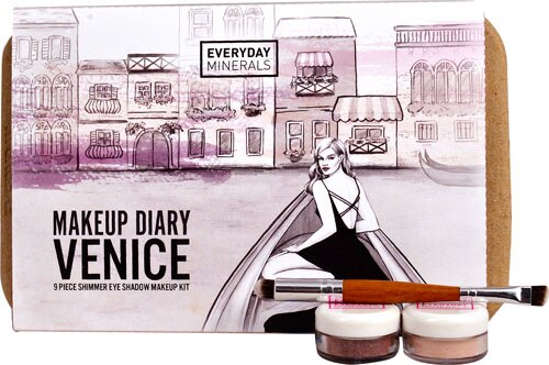 Everyday Minerals Makeup Diary VENICE 9 Piece Shimmer Eye Makeup Kit -- 1 Kit