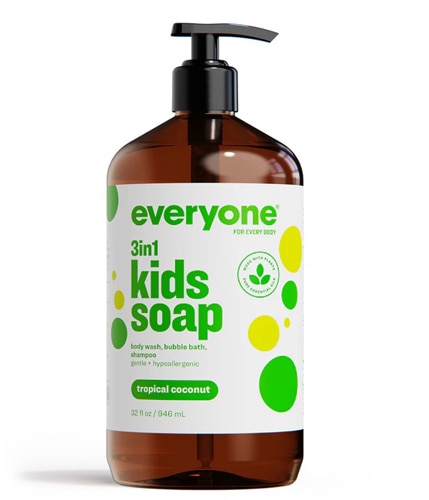 Everyone Kids Soap 3 in 1 Tropical Coconut
