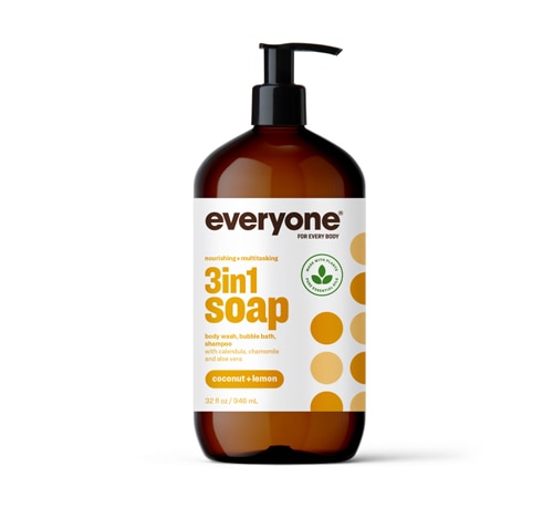 Everyone Soap 3-In-One Coconut & Lemon -- 32 fl oz