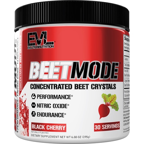 Evlution Nutrition BeetMode Nitric Oxide Support Black Cherry -- 6.88 oz
