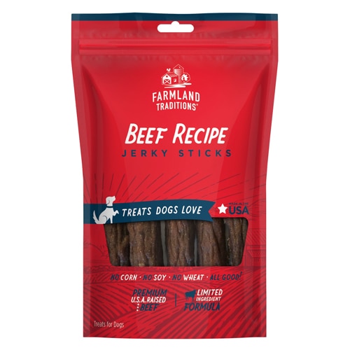 Farmland Traditions Dog Jerky Sticks Beef Recipe