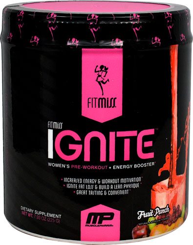 FitMiss Ignite™ Women's Pre-Workout + Energy Booster Fruit Punch -- 30 Servings