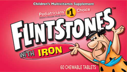 Flintstones Multivitamin with Iron Fruit