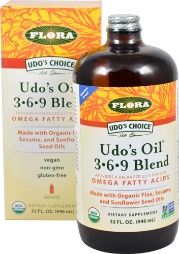 Flora Udo's Udo's 3 6 Blend -- 32 fl - Vitacost