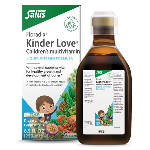 Floradix Kinder Love® Children's Liquid Multivitamin Gluten-Free