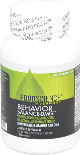 FoodScience of Vermont Behavior Balance DMG -- 120 Vegetarian Capsules