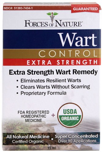 Forces Of Nature Wart Control Extra Strength