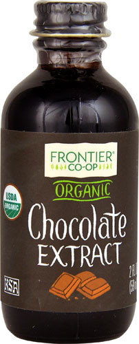 Frontier Co-Op Organic Chocolate Extract -- 2 fl oz