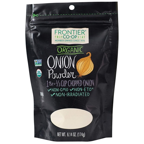 Frontier Co-Op Organic White Onion Powder -- 6.14 oz