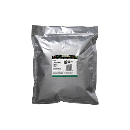 Frontier Co-Op Organic Cinnamon Sticks Whole 3'' Ceylon