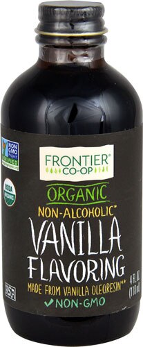 Frontier Co-Op Organic Vanilla Flavoring Non-Alcoholic