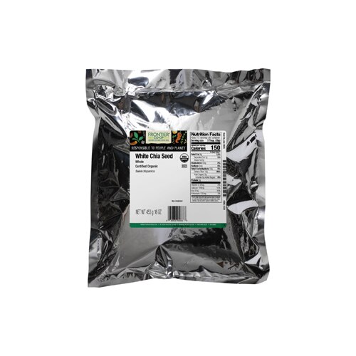 Frontier Co-Op Organic White Chia Seed