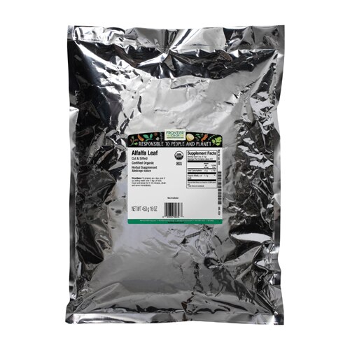 Frontier Co-op Alfalfa Leaf Cut & Sifted Organic