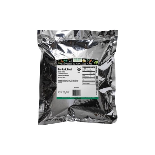 Frontier Natural Products Organic Burdock Root Cut and Sifted