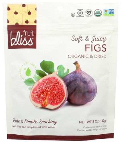 Fruit Bliss Organic Fruit Snacks Turkish Figs -- 5 oz
