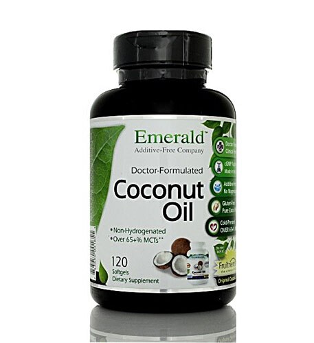 Fruitients Coconut Oil -- 120 Softgels