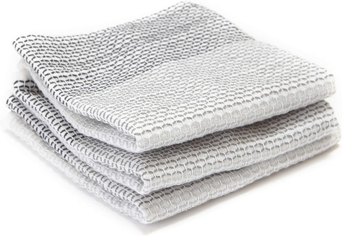 Full Circle Tidy Dish Cloths Organic Cotton Gray