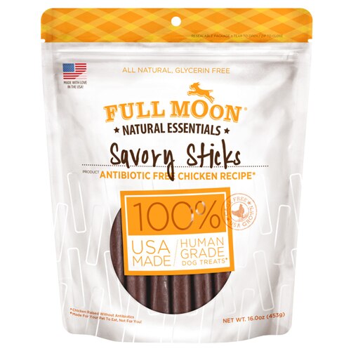 Full Moon Savory Sticks Dog Treats Chicken Recipe