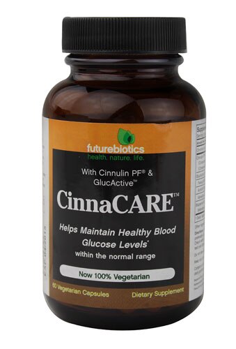 Futurebiotics CinnaCARE® -- 60 Vegetarian Capsules