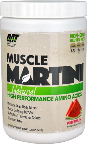 GAT Muscle Martini® Natural Watermelon -- 30 Servings