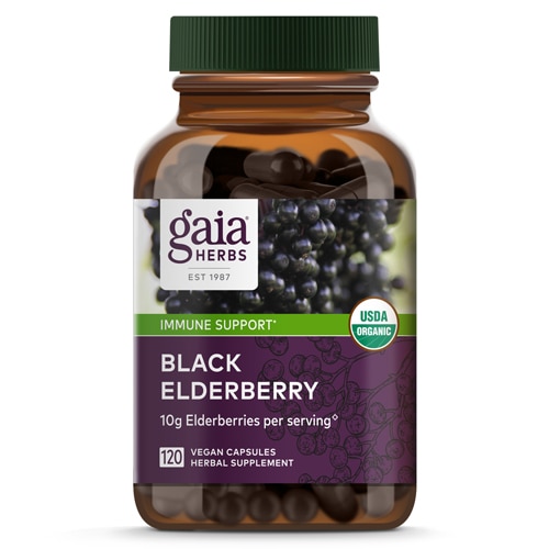 Gaia Herbs Black Elderberry Immune Support