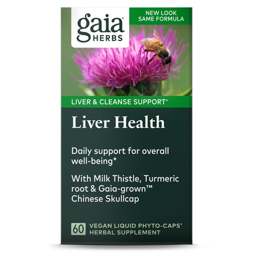 Gaia Herbs DailyWellness™Liver Health -- 60 Vegetarian Liquid Phyto-Caps™