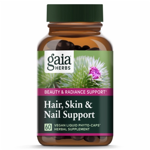 Gaia Herbs Hair Skin & Nail Support -- 60 VegCaps