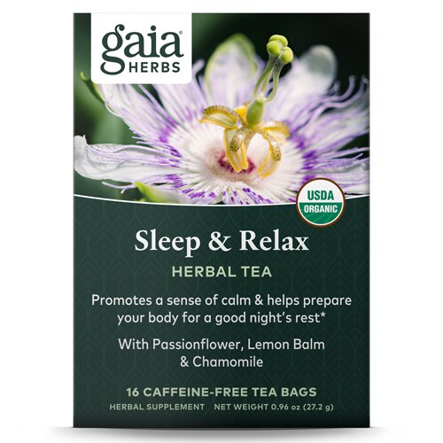 Gaia Herbs Sleep and Relax Herbal Tea -- 16 Tea Bags