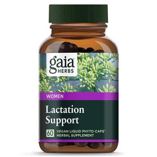Gaia Herbs SystemSupport™ Lactation Support® -- 60 Vegetarian Liquid Phyto-Caps™