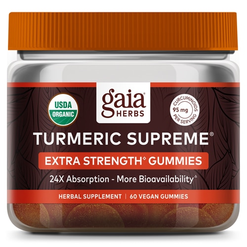 Gaia Herbs Turmeric Supreme Extra Strength Gummies