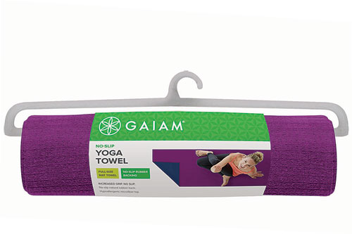 gaiam non slip yoga mat