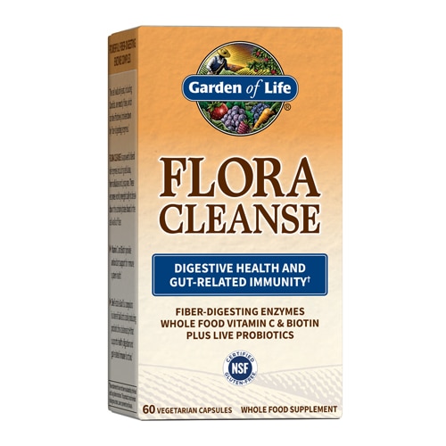 Garden of Life Flora Cleanse -- 60 Vegetarian Capsules