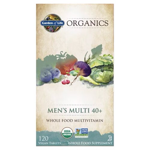 Garden of Life Mykind Organics Men's Multi 40 Plus