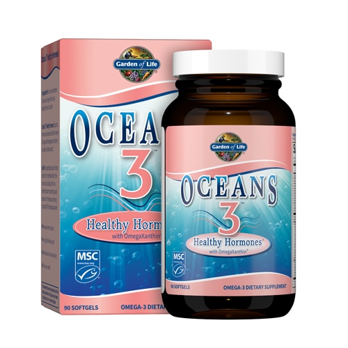 Garden of Life Oceans 3™ Healthy Hormones® with OmegaXanthin®