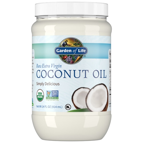 Garden of Life Organic Coconut Oil Raw Extra Virgin -- 14 fl oz - Vitacost