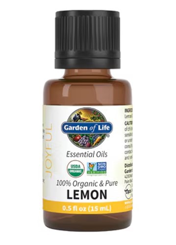 Garden of Life Organic Essential Oils Lemon