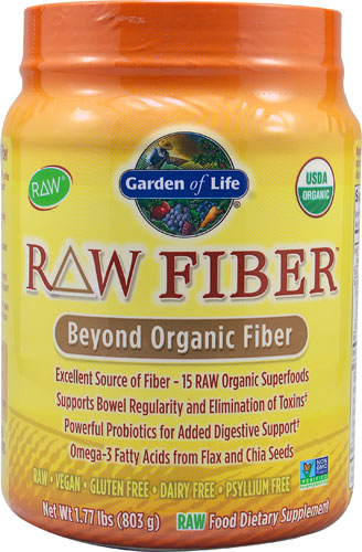 Garden Of Life Organic Raw Fiber 21 Oz Vitacost